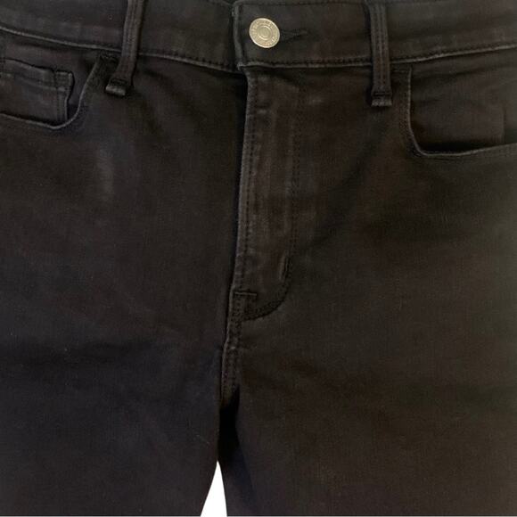 Abercrombie & Fitch Washed Out Black Super Skinny Mid Rise Jeans Size 27 / 4 Y2K - Picture 4 of 12